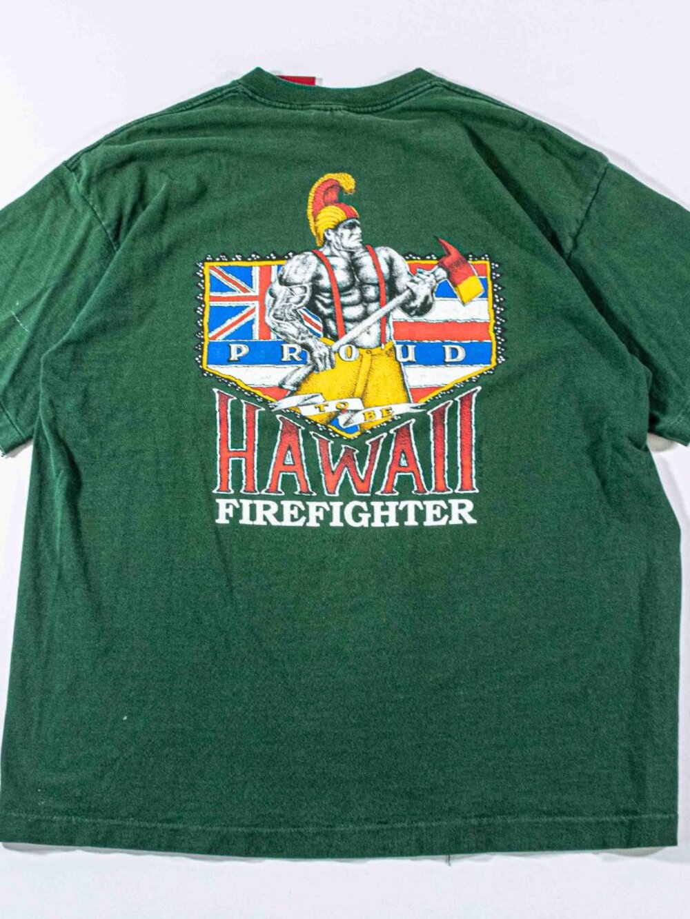 Vintage Hawaii Firefighter T-Shirt XL 90s DOT Department of Transportation VTG